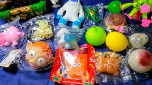 АСМР Распаковка сквишей 😍 Таба СКВИШИ и антистрессы 💥 жмякаю Таба лапки