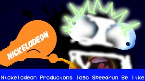 Nickelodeon productions logo speedrun be like [I'm tried]