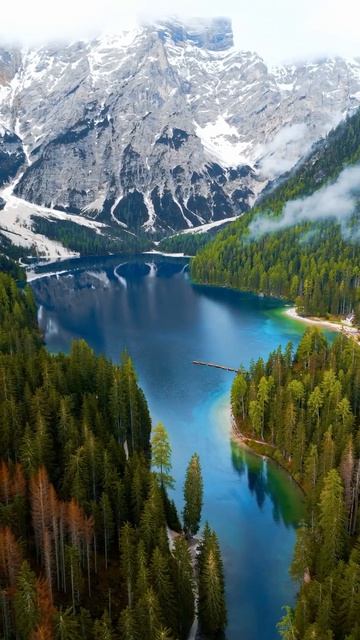 ОЗЕРО ЛАГО ДИ БРАЕС ,ИТАЛИЯ