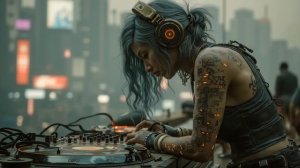 Deep Electro Vibes ｜ Night Drive Music - Rooftop Lounge Mix & Late Night EDM Desert Beats-(1080p30)