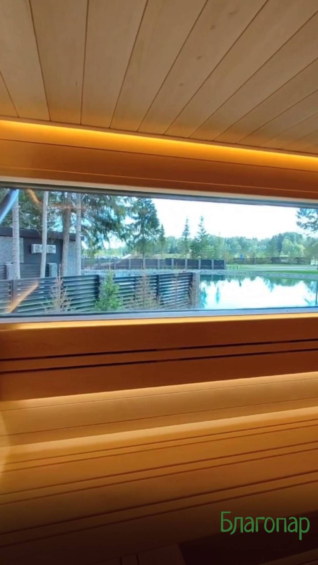 Классическая сауна. Уникальная конструкция полков