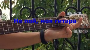 Не пой моя гитара