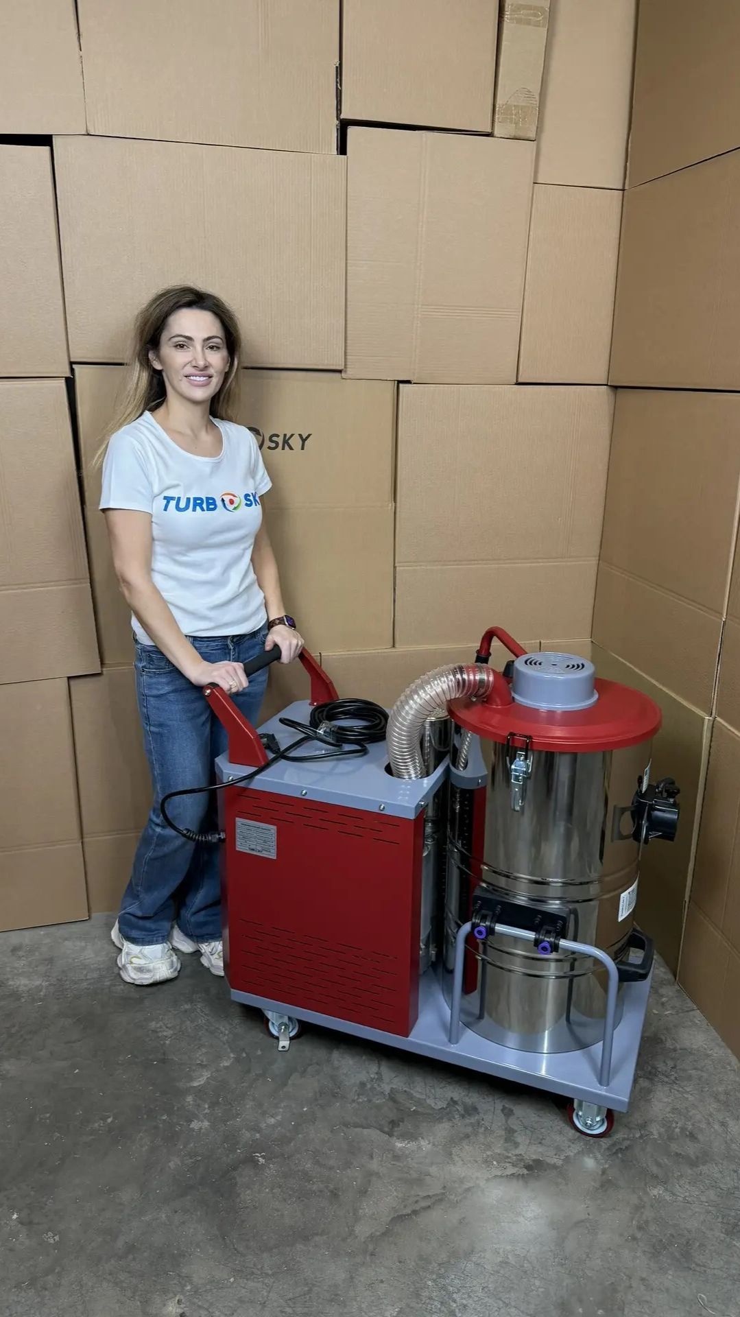 Пылесос промышленный TURBOSKY IV-10