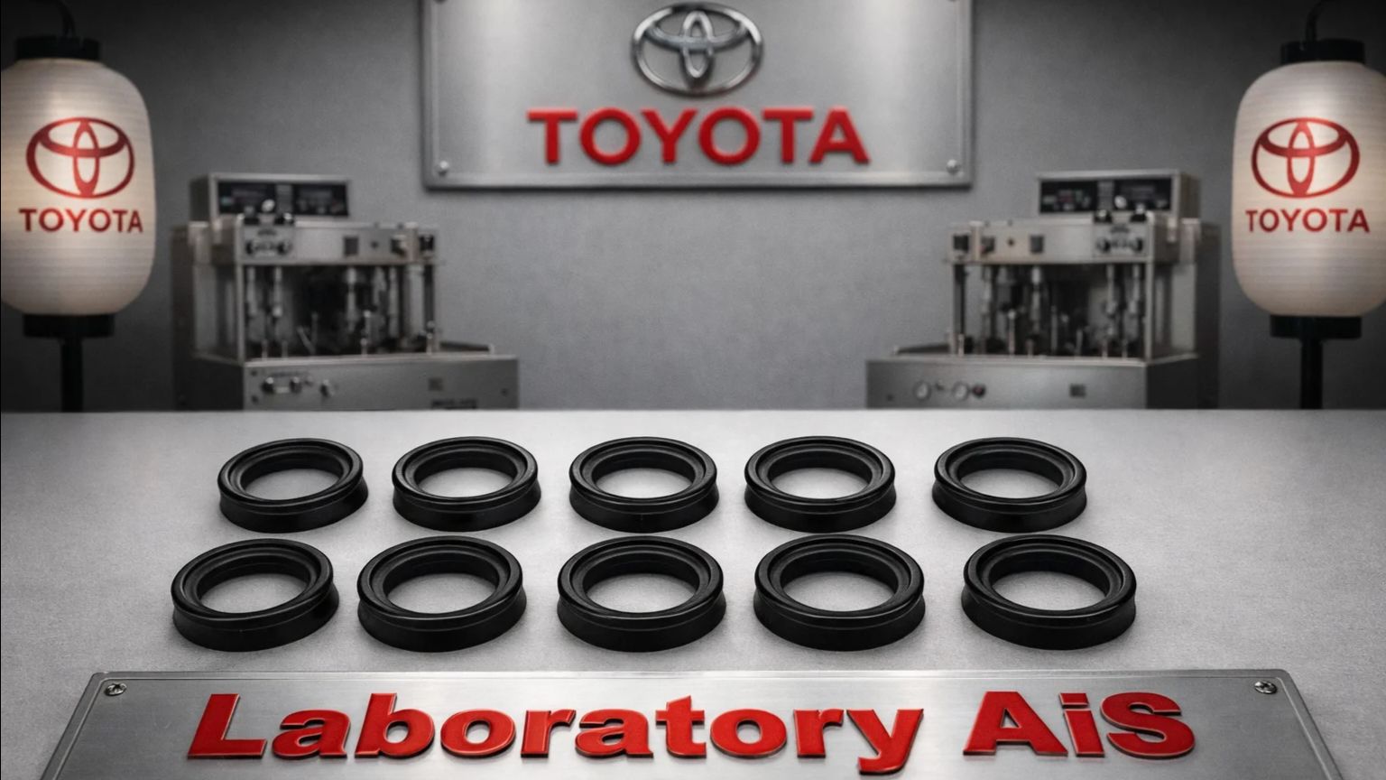 Прокладки инжекторов, 10шт, AiS-G011, TOYOTA 23291-20010,.mp4