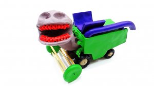 СТРАШНЫЙ КОМБАЙН - ЛЕПИМ МАСКУ