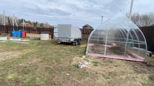 Моя Жизнь в Деревне, Теплица Капелька, подробная сборка со всех сторон.