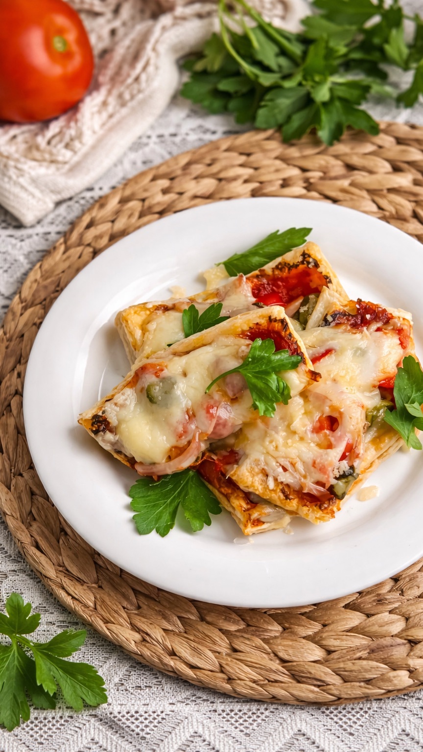 Мини пицца в аэрогриле