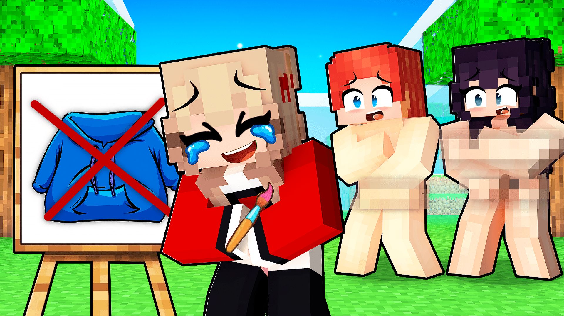 ВСЕ, ЧТО Я РИСУЮ, становится РЕАЛЬНЫМ в Майнкрафте!