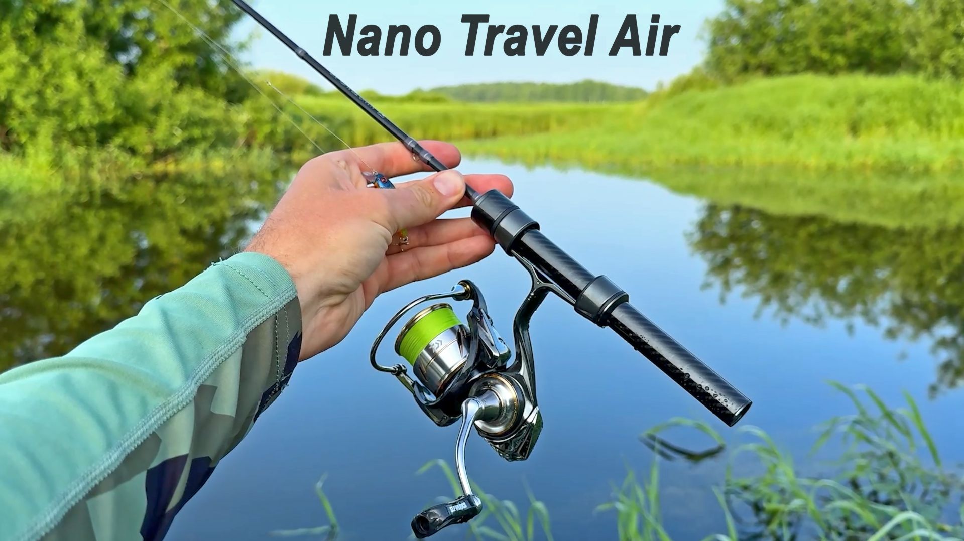 CF Nano Travel Air - 176 см ультралайта в 4Х СЕКЦИЯХ. Что может этот XUL спиннинг?