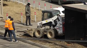 В КРАСНОЯРСКЕ НАЧАЛИ РЕМОНТИРОВАТЬ УЛИЦУ МАЕРЧАКА