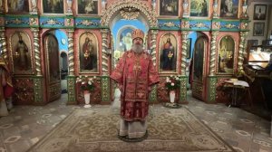 Проповедь епископа Максима в Светлую Среду