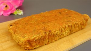 Рецепт полезного морковного пирога. Без сахара! Без яиц!
