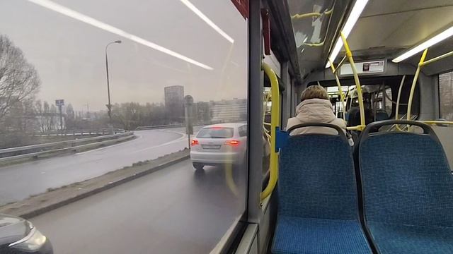 поездка на автобусе ЛиАЗ 6213 борт 191804 по маршруту 631