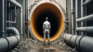 Технология прочистки труб канализации водой под высоким давлением