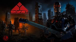 Synthwave I Skynet v20 Rock Version - Synthwave Retrowave Cover Terminator Theme Rock Cover [get.gt]