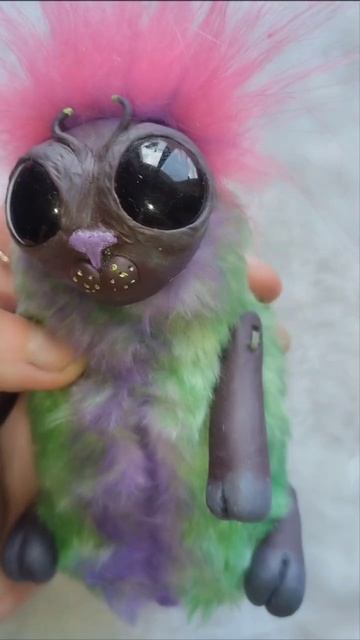 Милашка из растительного мира, кукла для интерьера