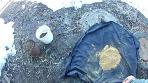 Очистка восковой крошки от подмора