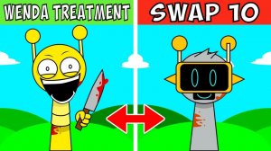 INCREDIBOX SPRUNKI: ЛЕЧЕНИЕ ВЕНДЫ ☀️ НО SWAP 10! 💊🔀