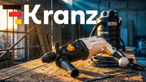 Перфоратор Kranz и строительный пылесос — полный комплект для ремонта