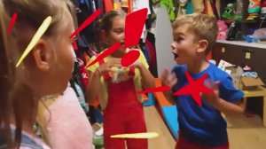 Дети супергеройские приключения