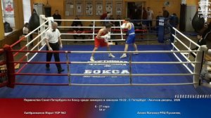 27 54 кг Хайбрахманов Марат УОР №2 Алиев Магомед РПЦ Пушкинец