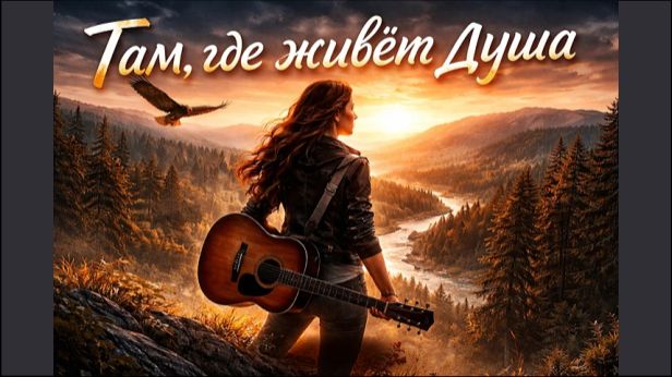 Там, где живет душа. 100% AI: Нейросеть создала музыку, текст и визуал