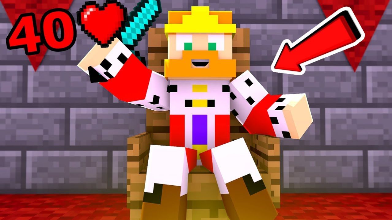 НА НАС НАПАЛИ ОЧЕНЬ ЖЕСТКИЕ КОРОЛИ В МАЙНКРАФТ (MINECRAFT)