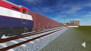 ВЛ10У с поездом