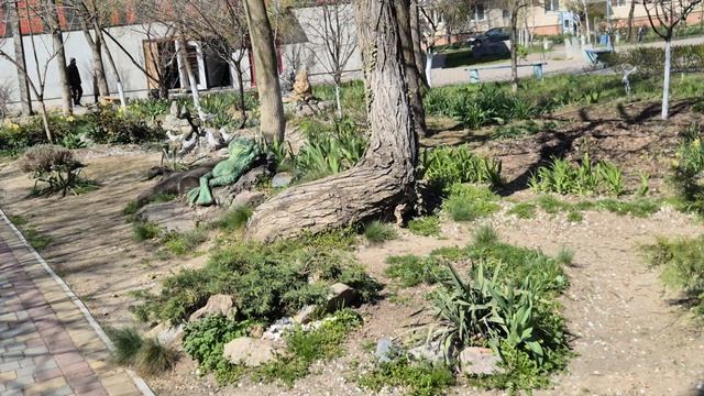 Интересный двор в центре Бердянска