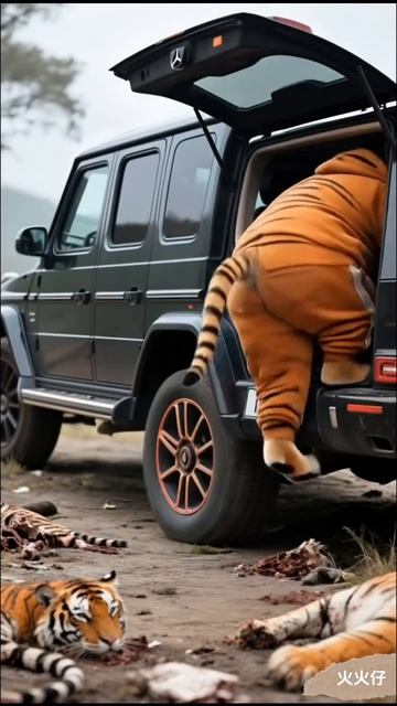 Рыжий кот занимается спортом