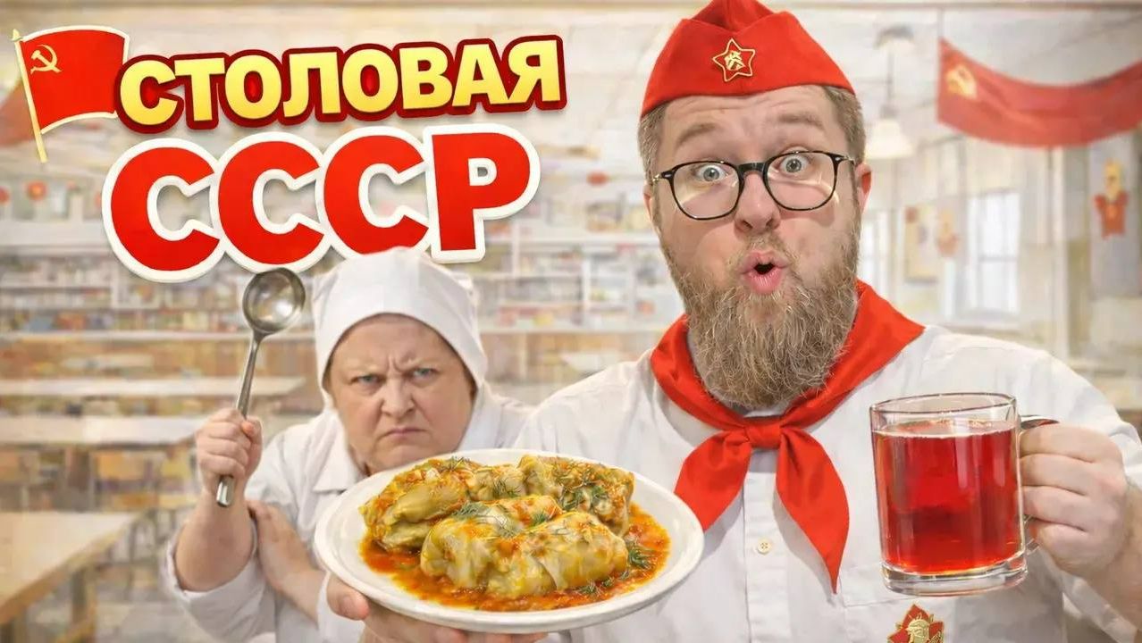 ВОДА вместо супа | Голубцы как у мамы | Столовая «СССР» | Котлета из булки
