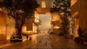 The Amber City of Eternity ｜ Cinematic Ambient Music for Deep Relaxation & Inner Calm ｜ 4K-(1080p24)