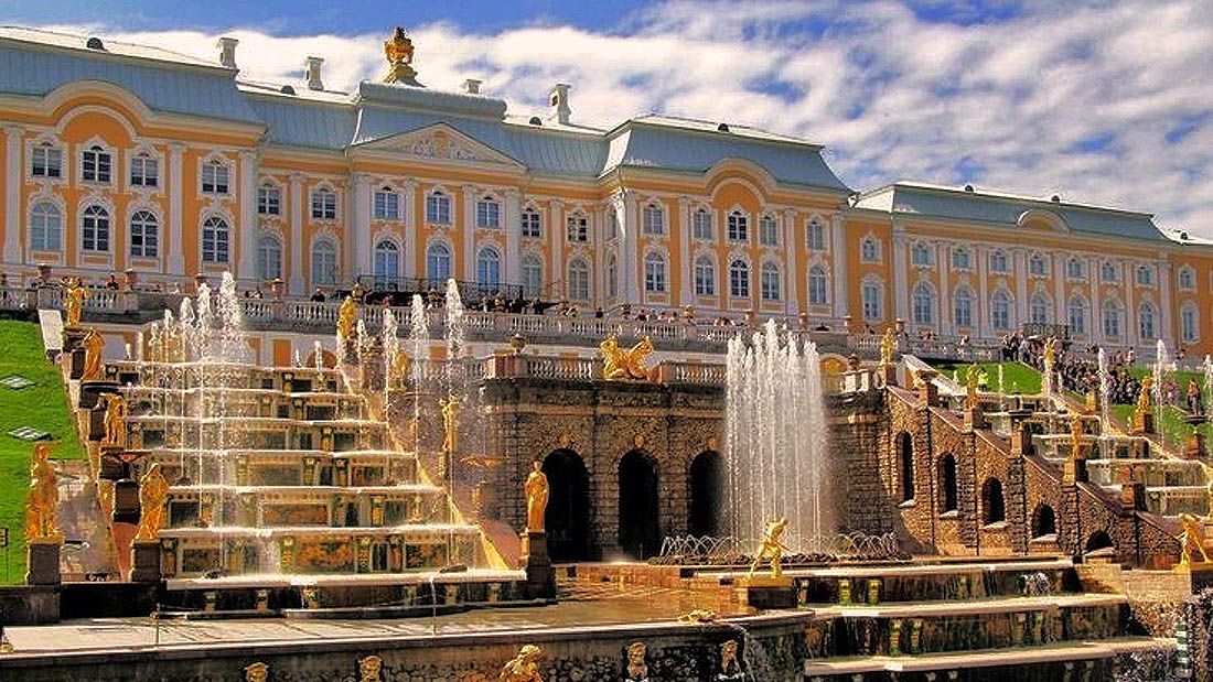 Большой дворец в Петергофе / Санкт-Петербург. Экскурсия