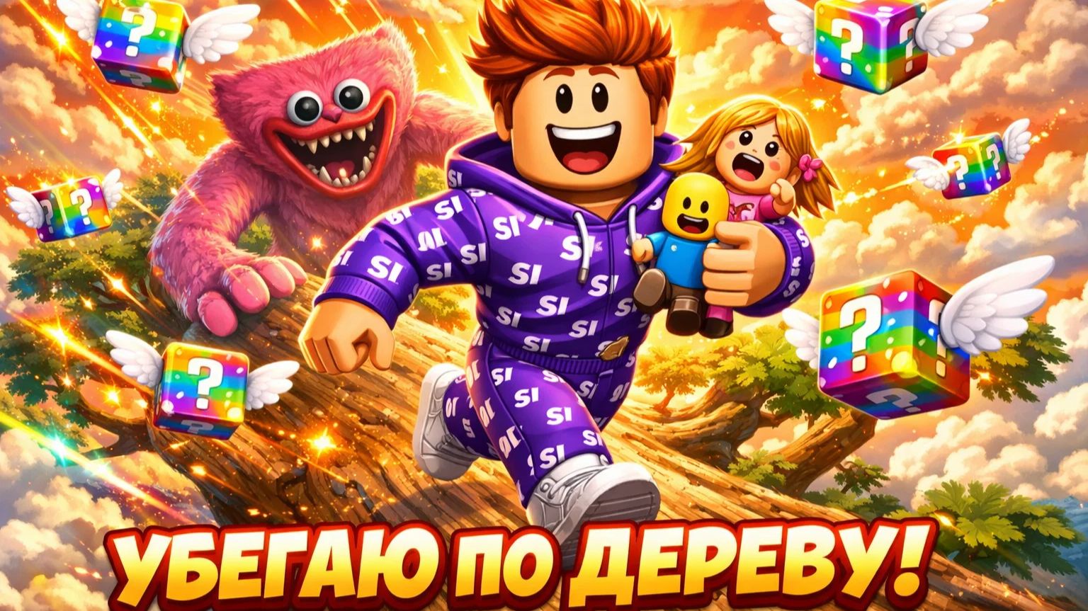 Я нашёл и спас самых редких брейнротов, но началась погоня 😨🚨 Роблокс - Брейнрот