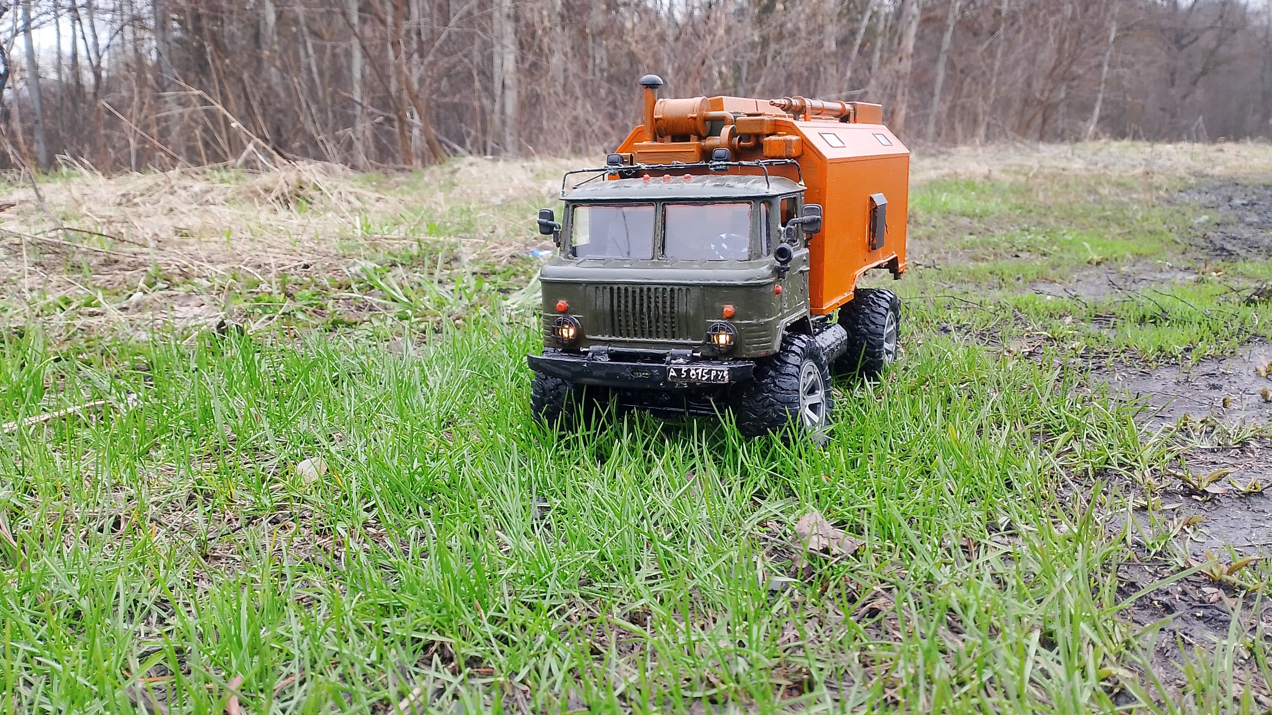 Сериал,, Поездка в деревню''. Мини сериал на RC машинах.