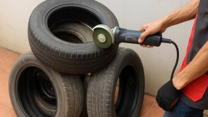 Не выбрасывайте старые покрышки! Сделай отличную садовую мебель из них в домашних условиях