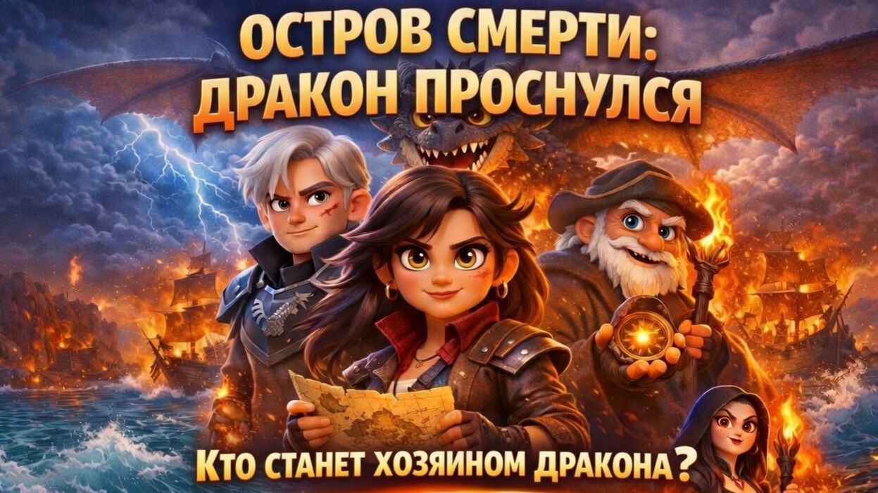 «Остров Смерти Дракон Проснулся».2