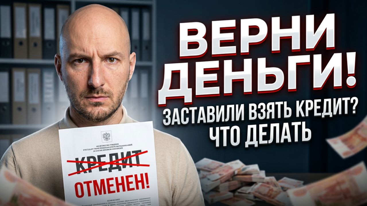 Можно ли отменить кредит, если тебя обманули мошенники? ⛔️