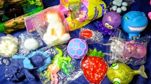 АСМР Распаковка сквишей 😍 силиконовые Таба СКВИШИ ✨ звуки АСМР РАСПАКОВКА Сквишиков 🤗