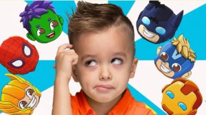 Влад и Ники превращаются в героев: видео для детей