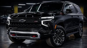 Новый Chevrolet Tahoe Z71 Jet Black 2026 — звук, экстерьер, интерьер. Обзор без комментариев
