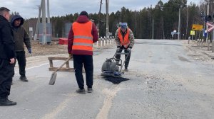 Ремонт дорог в Советском завершается. ТК «Первый Советский»