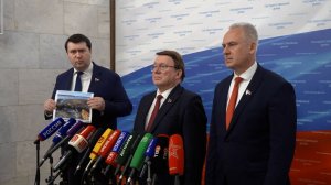 Брифинг депутатов фракции КПРФ в Госдуме (15.04.2026)