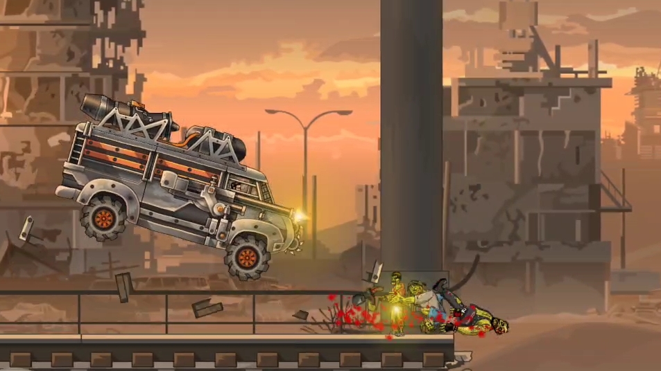 8 уровень Earn To Die 2