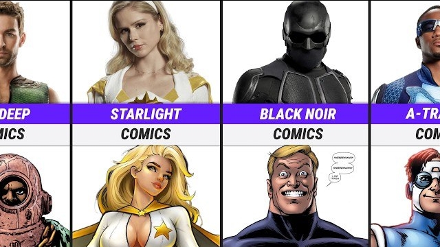 Сравнение сериала «Пацаны» и комиксов