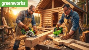 GREENWORKS мини-пила и лобзик