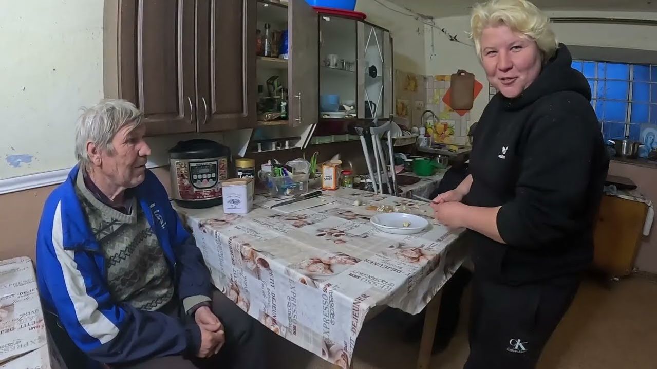 Губарева- ПРИГОТОВИЛИ С ПАПОЙ УЖИН 😍 ЖИЗНЬ В ДЕРЕВНЕ