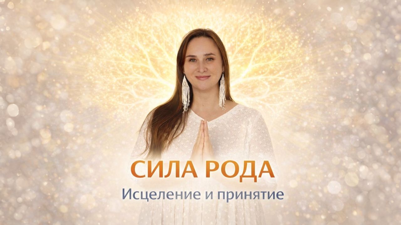 СИЛА РОДА: Квантовое исцеление и принятие поддержки предков 16 апреля 19:00 МСК