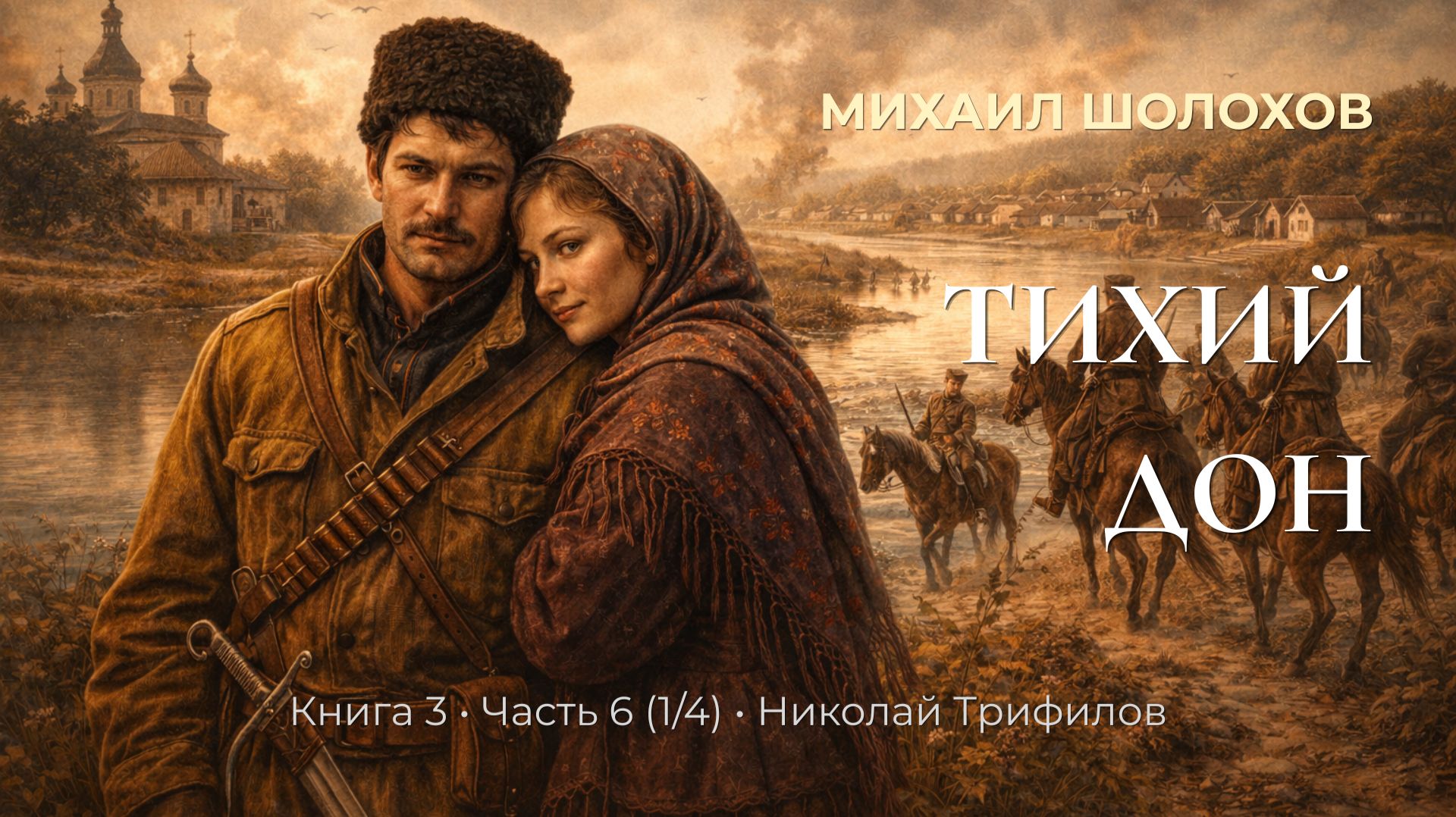 Аудиокнига: Тихий Дон — Книга 3. Часть 6 (1/4) | Михаил Шолохов | читает Николай Трифилов