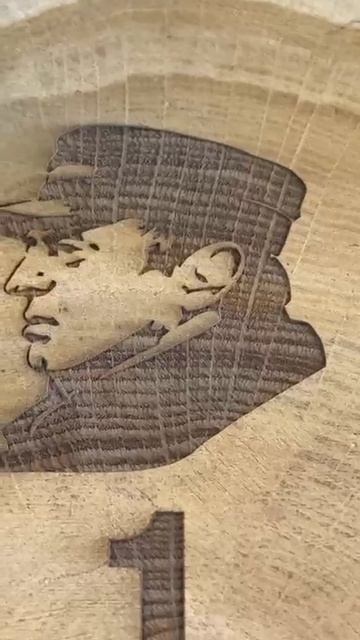 Я люблю тебя жизнь! Владимир Жириновский | Гравировка на дереве Thunder Laser Bolt